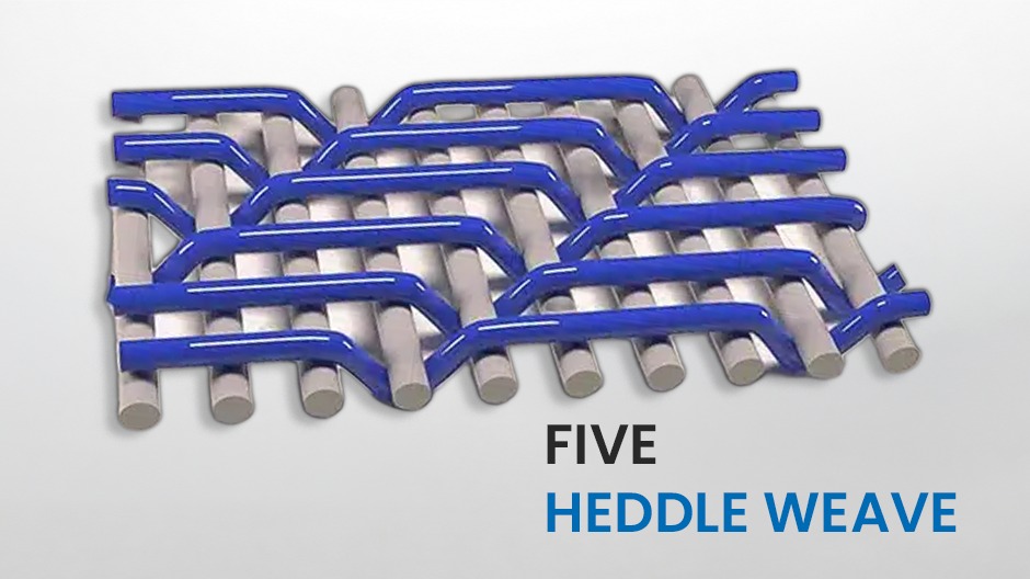 Five Heddle Weave Pattern